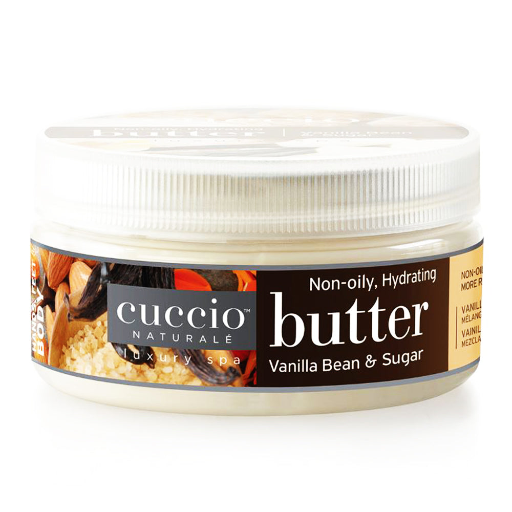 Cuccio Non-Oily Butter Blend 8oz Vanilla Bean & Sugar 3226-C
