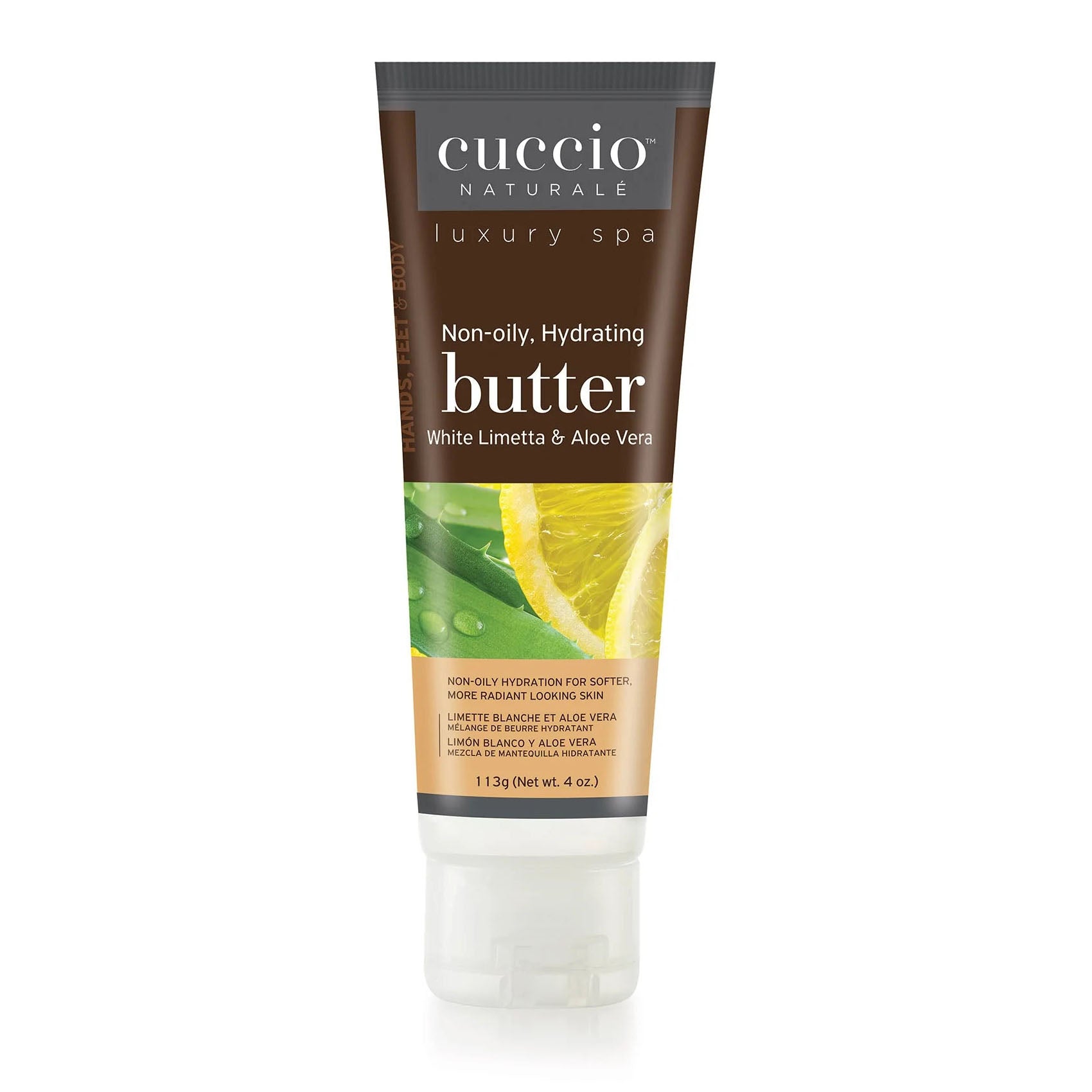 Cuccio Butter Blend Tube 4 oz - White Limetta & Aloe 3381