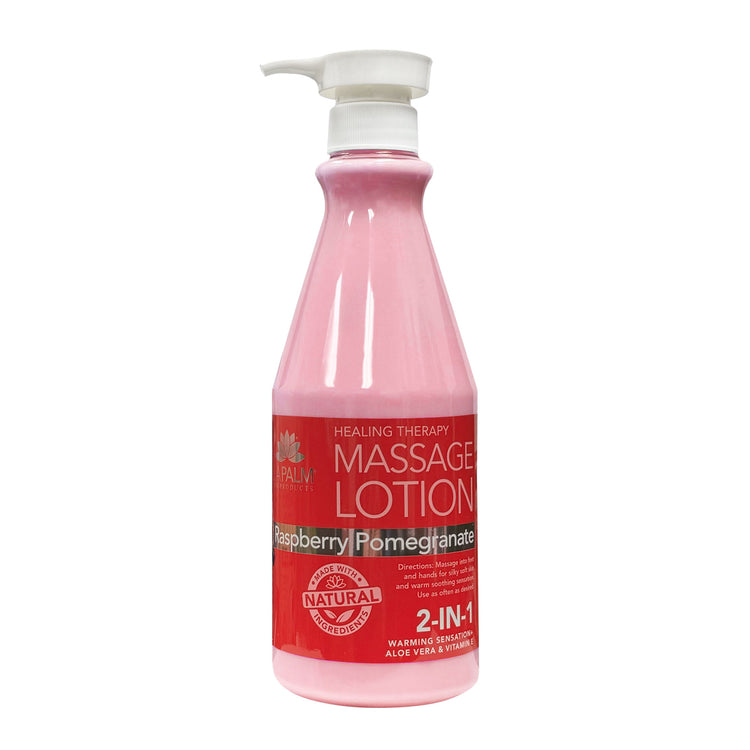La Palm HT Massage Lotion 24 oz- Raspberry Pomegranate LP299