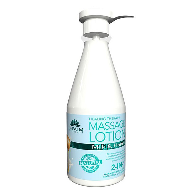 La Palm HT Massage Lotion 24 oz - Milk & Honey LP484/03300