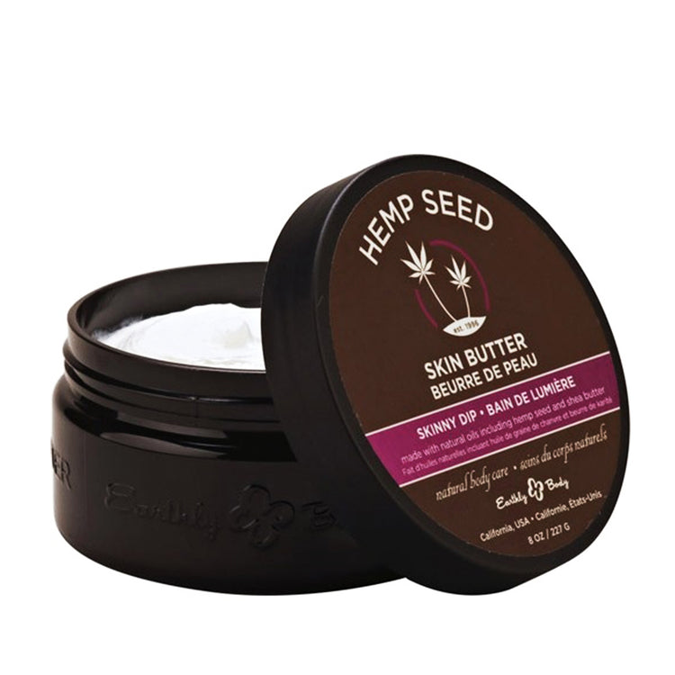 Earthly Body Hemp Seed Skin Butter Skinny Dip 8 oz 00821