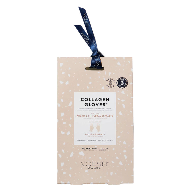 Voesh Collagen Gloves Trio 3PK Argan VHM312COL 02238