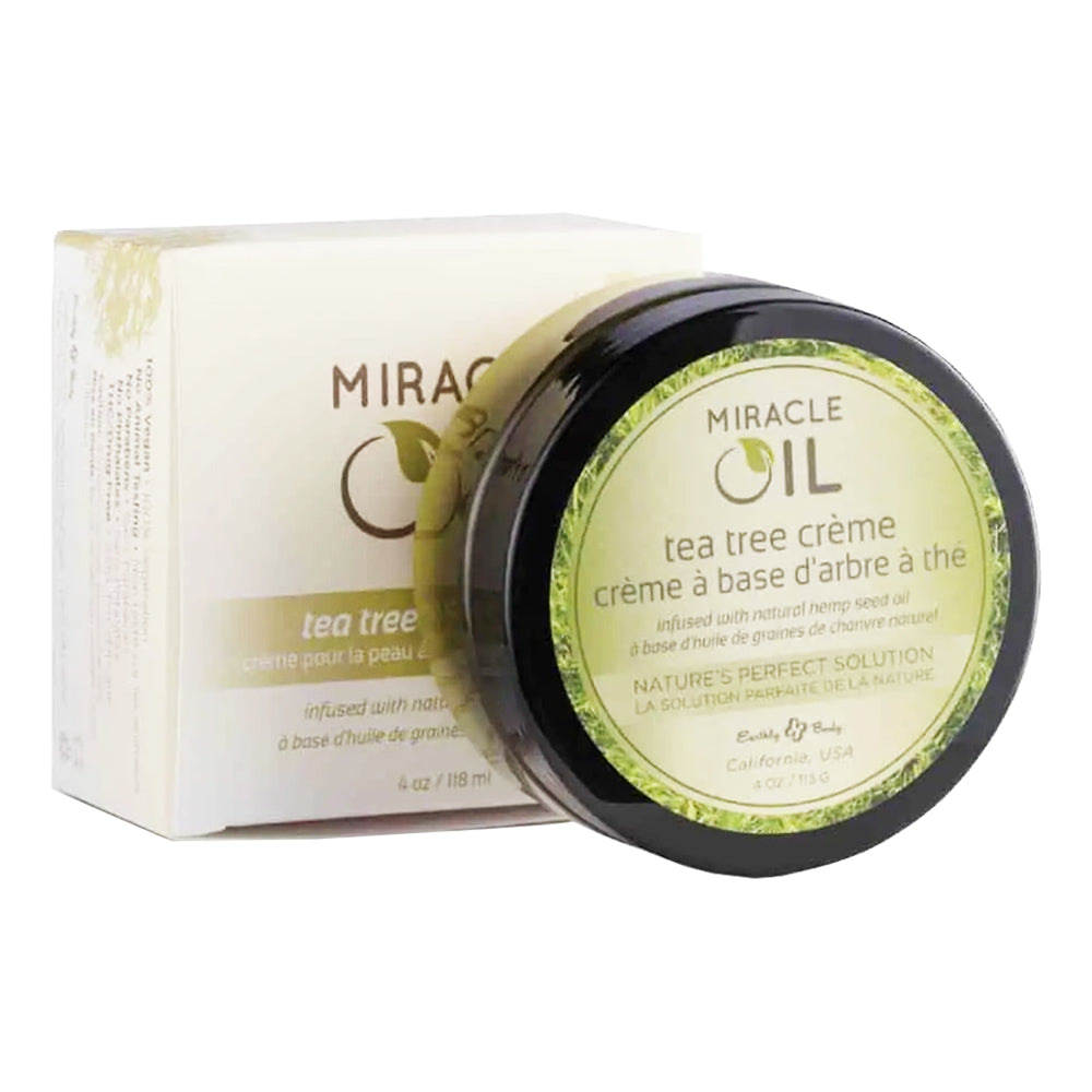 Earthly Body Miracle Oil Tea Tree Cream 4 oz MOSB001/00465
