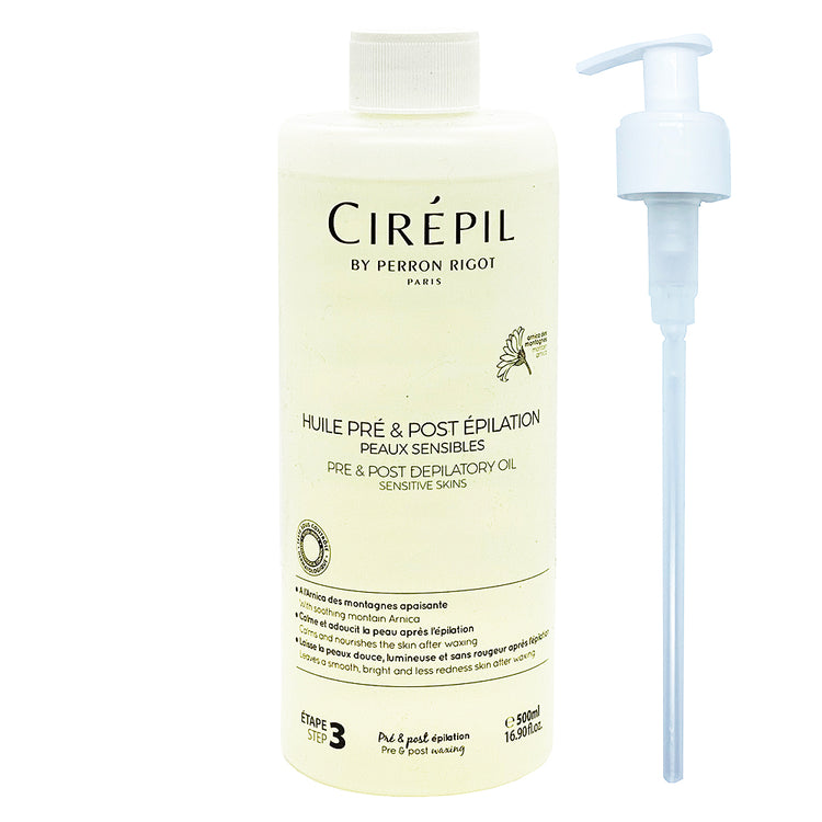 Cirepil Pre&Post Depilatory Oil Sensitive Skins 500ml 00091