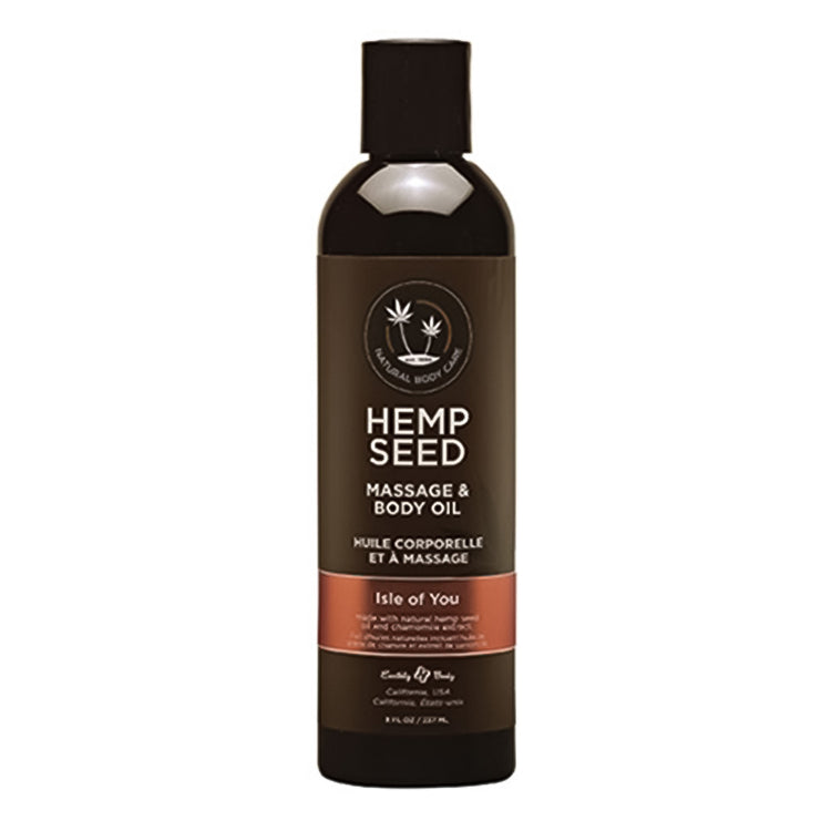 Earthly Body Massage & Body Oil 8 oz Isle Of You MAS052