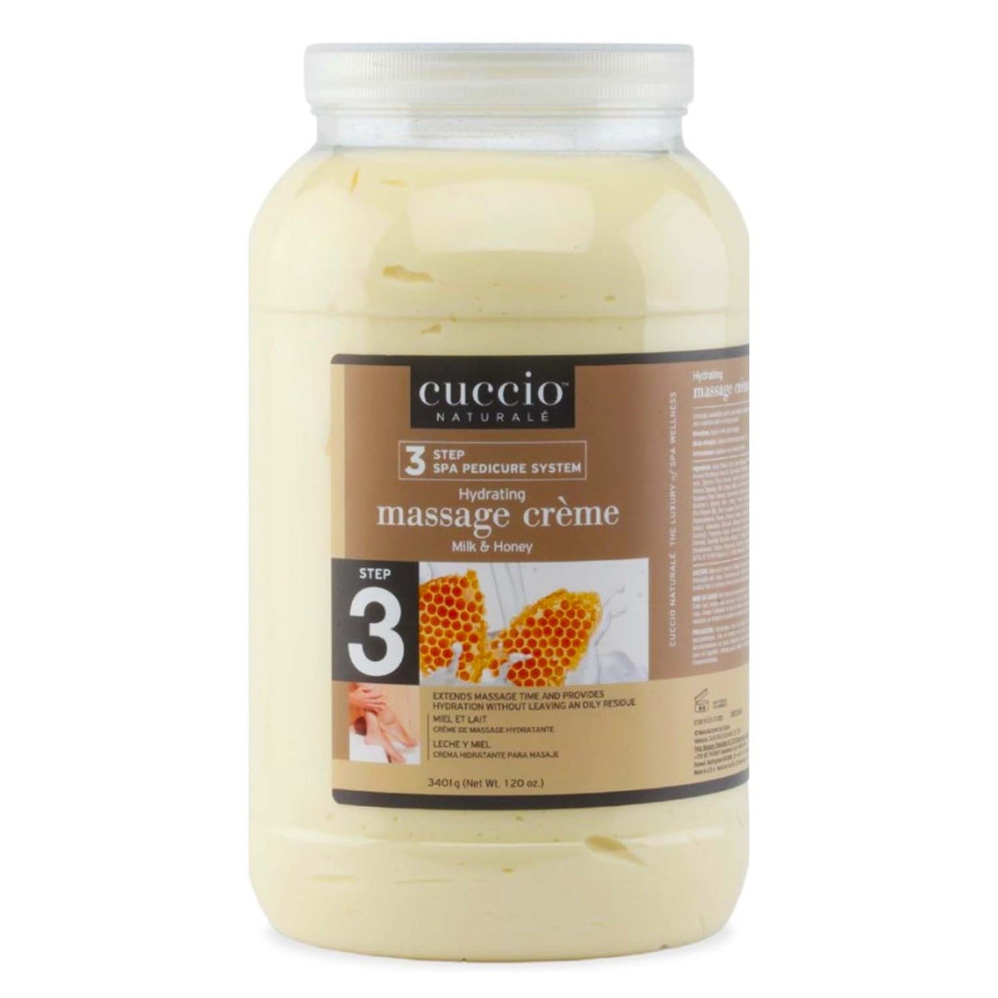 Cuccio Hydrating Massage Creme Milk & Honey120oz/3401g #3404