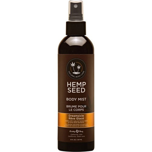 Earthly Body Hemp Seed Body Mist Dreamsicle 8 oz 00475
