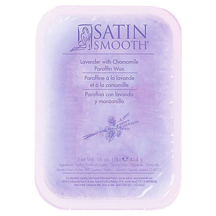 Satin Smooth Lavender Paraffin Wax 16oz SSPB10LCC 09538