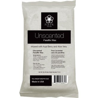Fleur De Spa Unscented Paraffin Wax 1lb - 453.6g, F1014