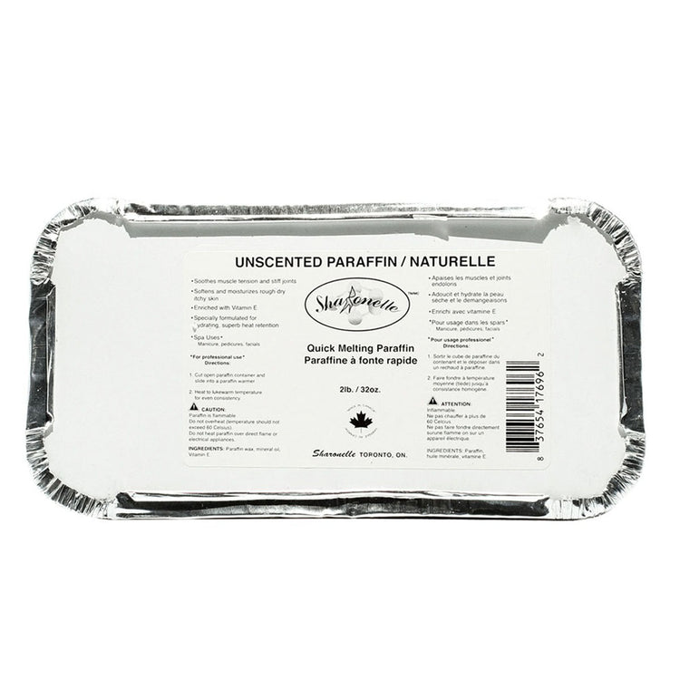 Sharonelle Unscented Paraffin Wax 2lb, UN-2