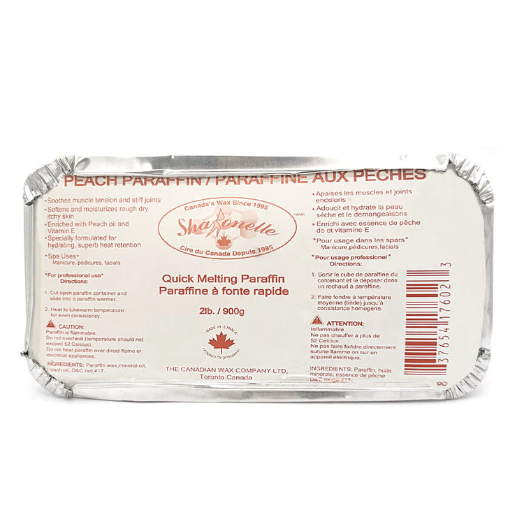 Sharonelle Peach Paraffin Wax 2lb P-2