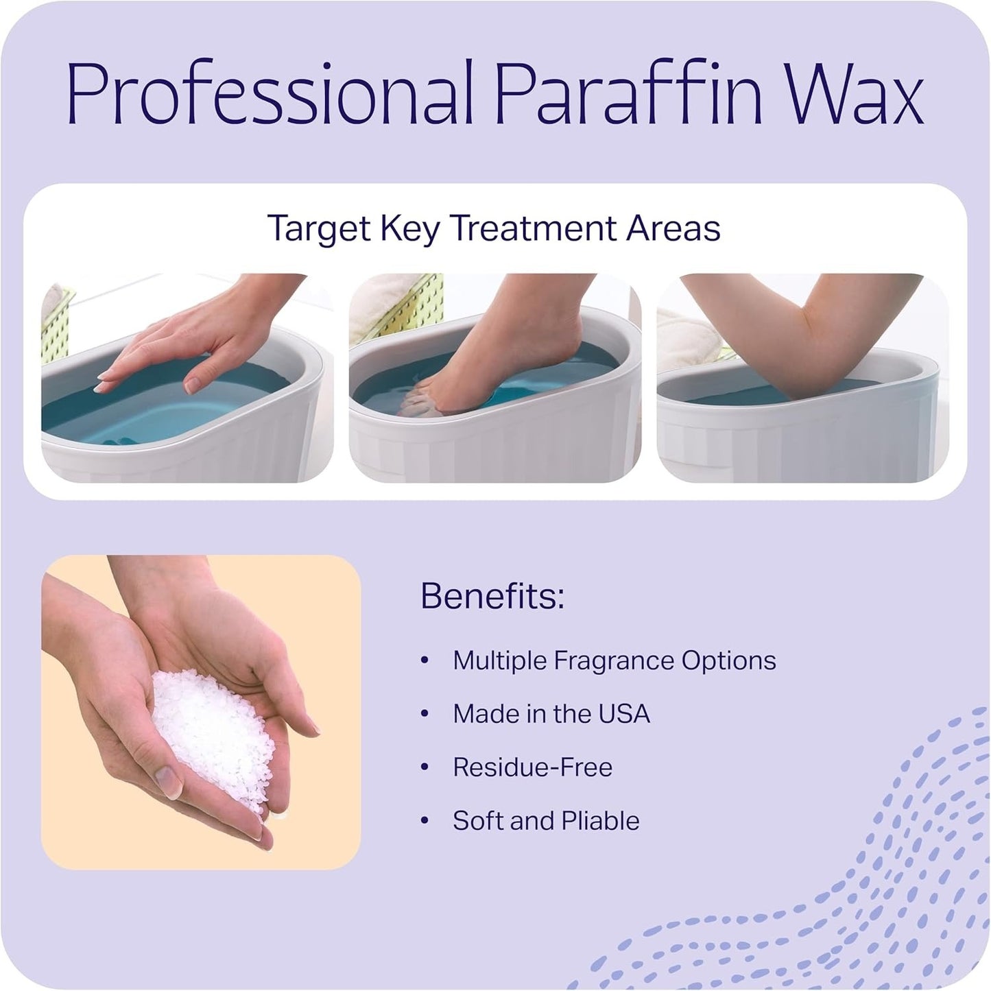 Therabath Refill Paraffin Wax Blooming Lilacs 1 lb 00133