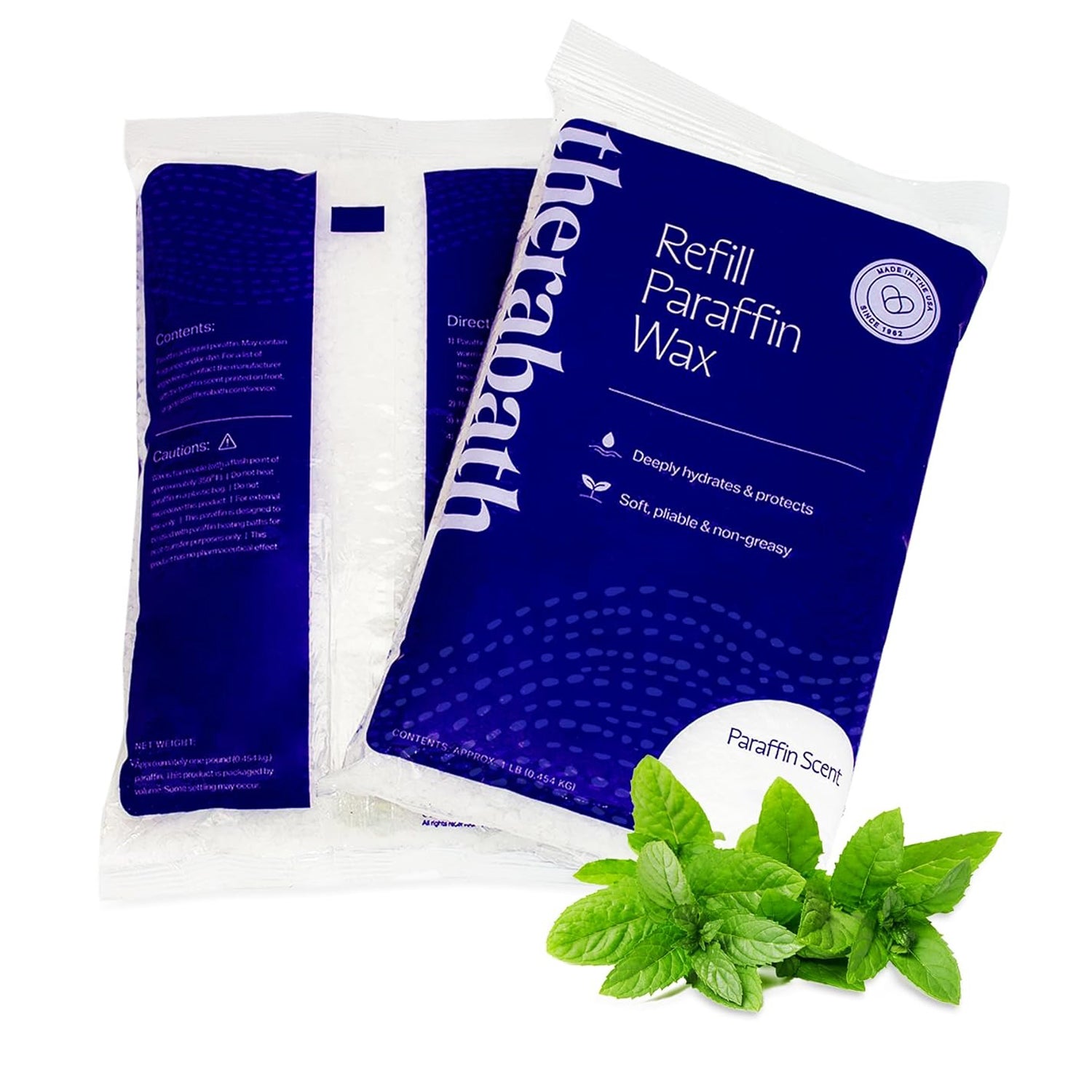 Therabath Refill Paraffin Wax Beads Wintergreen 1 lb 00104