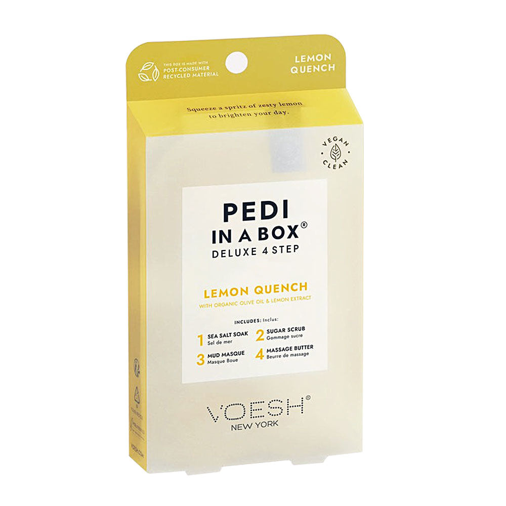 Voesh Pedi In A Box Deluxe 4 Step Lemon Quench VPC208LMN