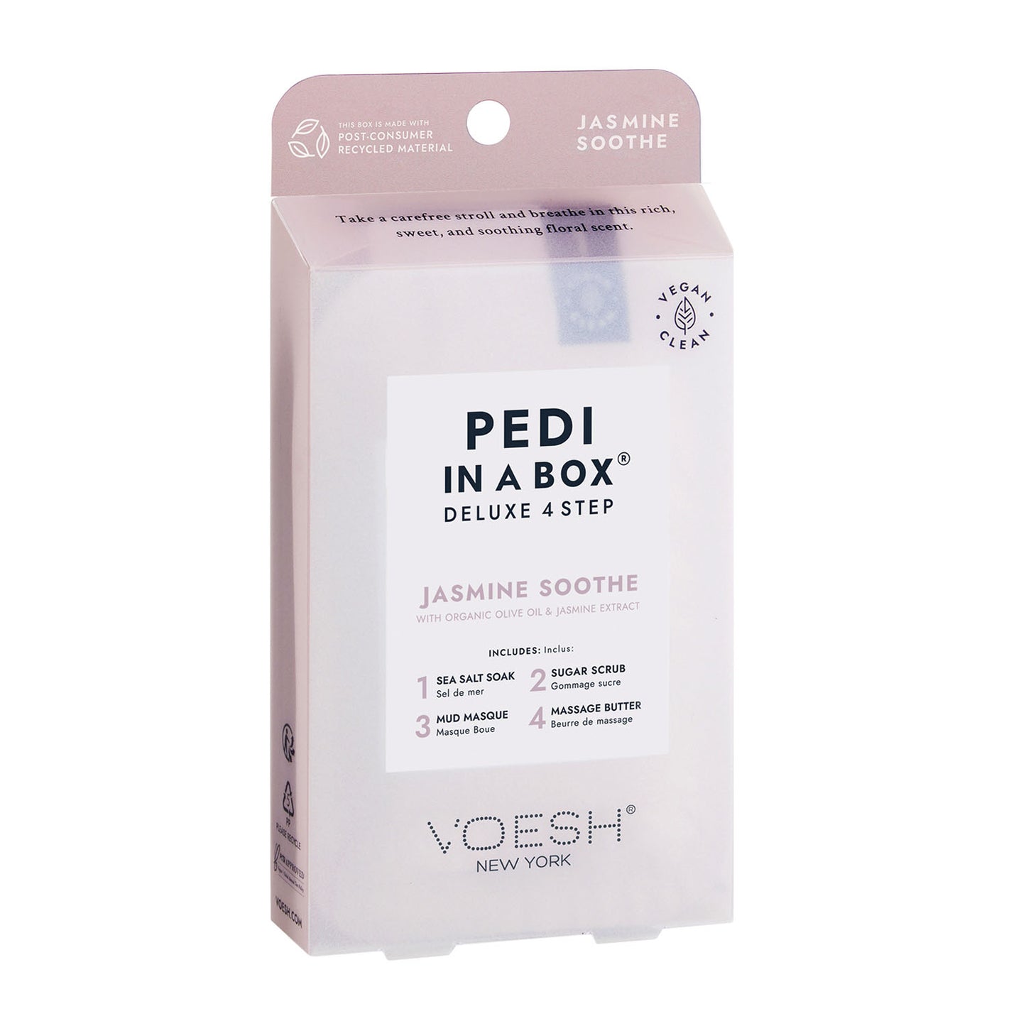 Voesh Pedi In A Box Deluxe 4 Step Jasmine Soothe VPC208JSM
