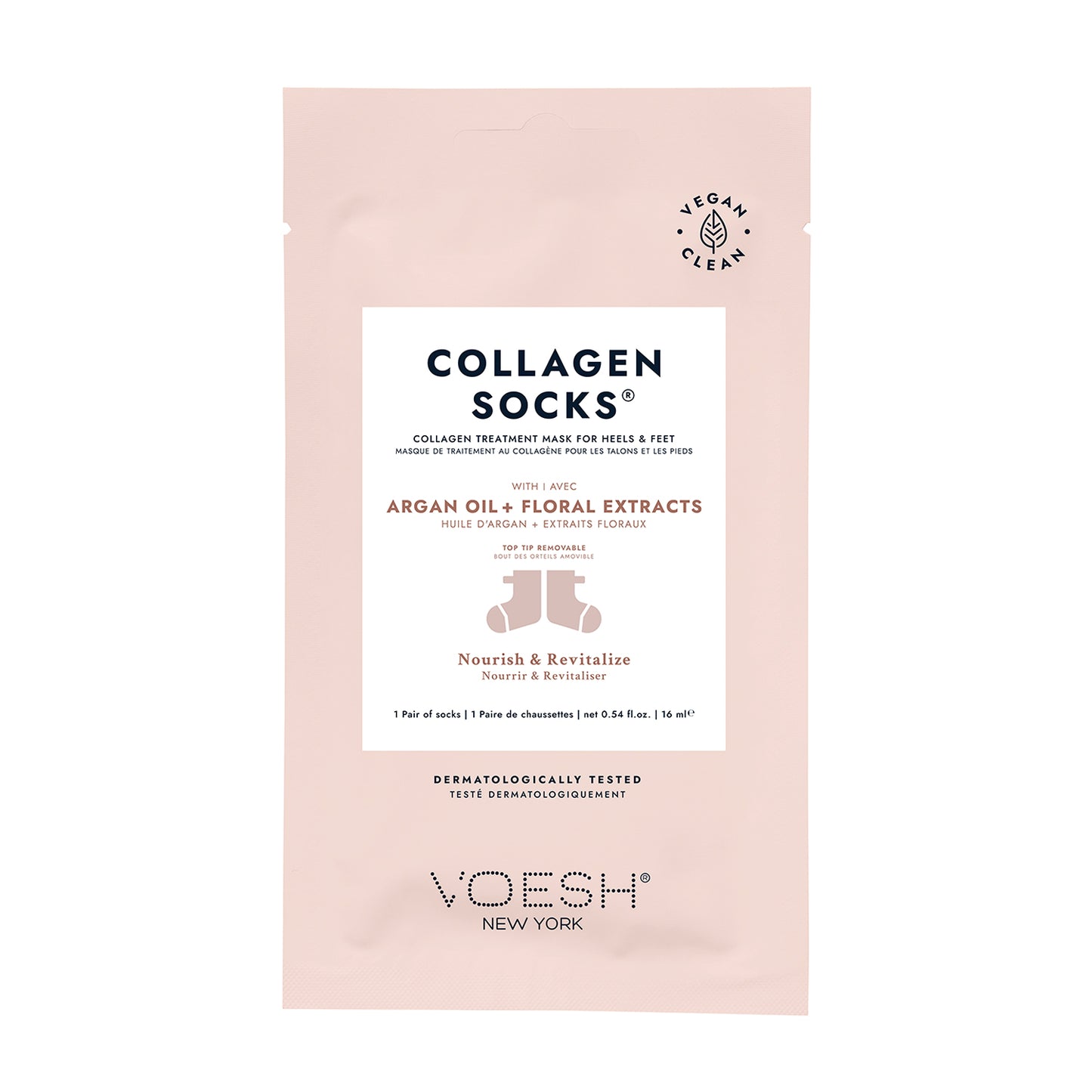 Voesh Intensive Collagen Treatment Socks VFM212COL/02001