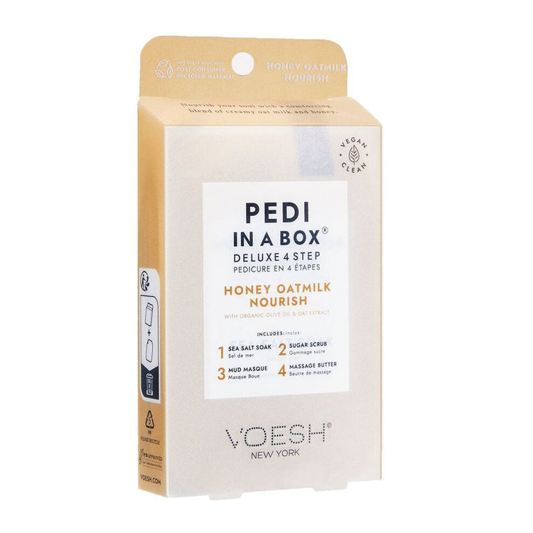 Voesh Pedi In A Box Deluxe 4 Step - Honey Oatmilk Nourish