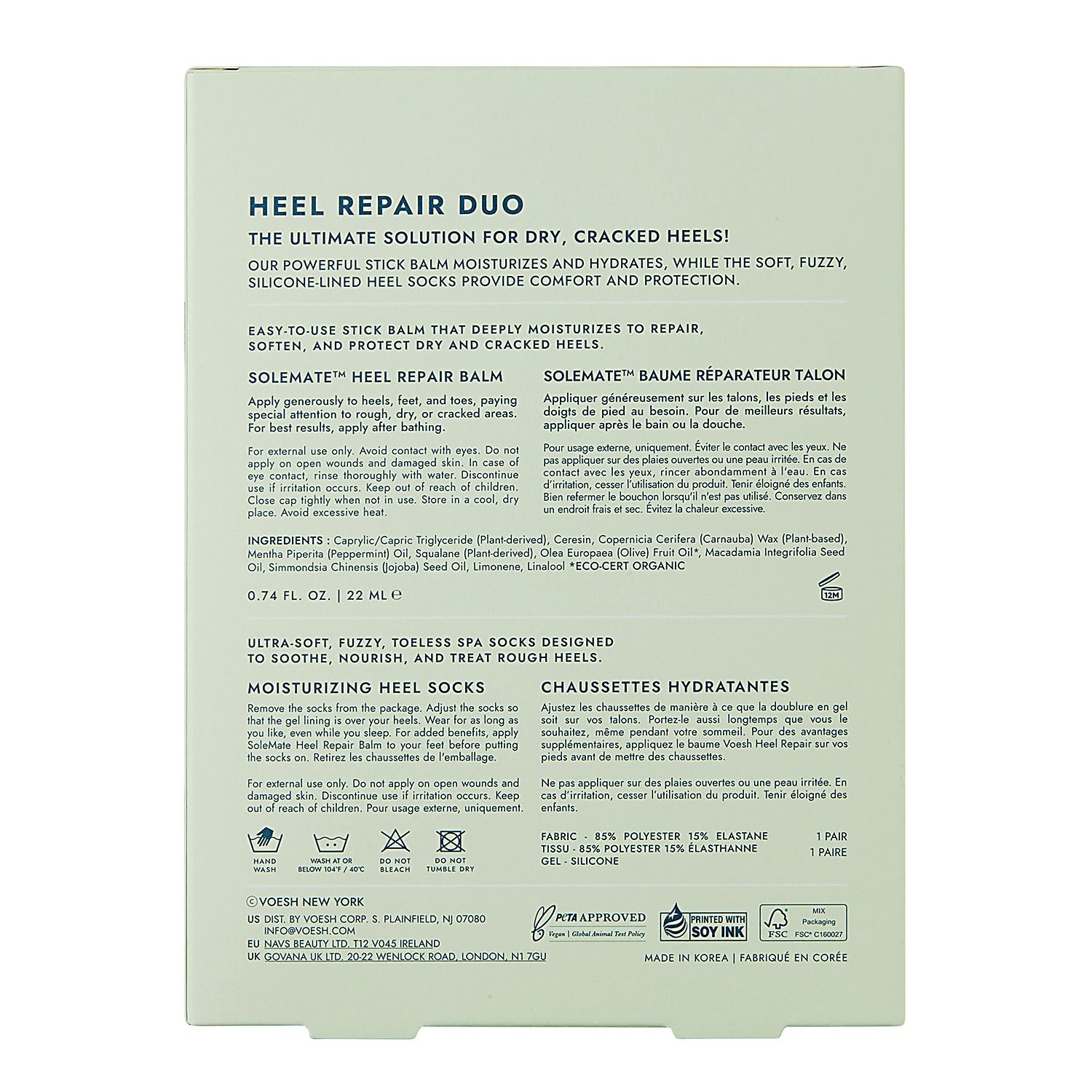 Voesh Solemate Heel Repair Duo VFC001MNT 23210
