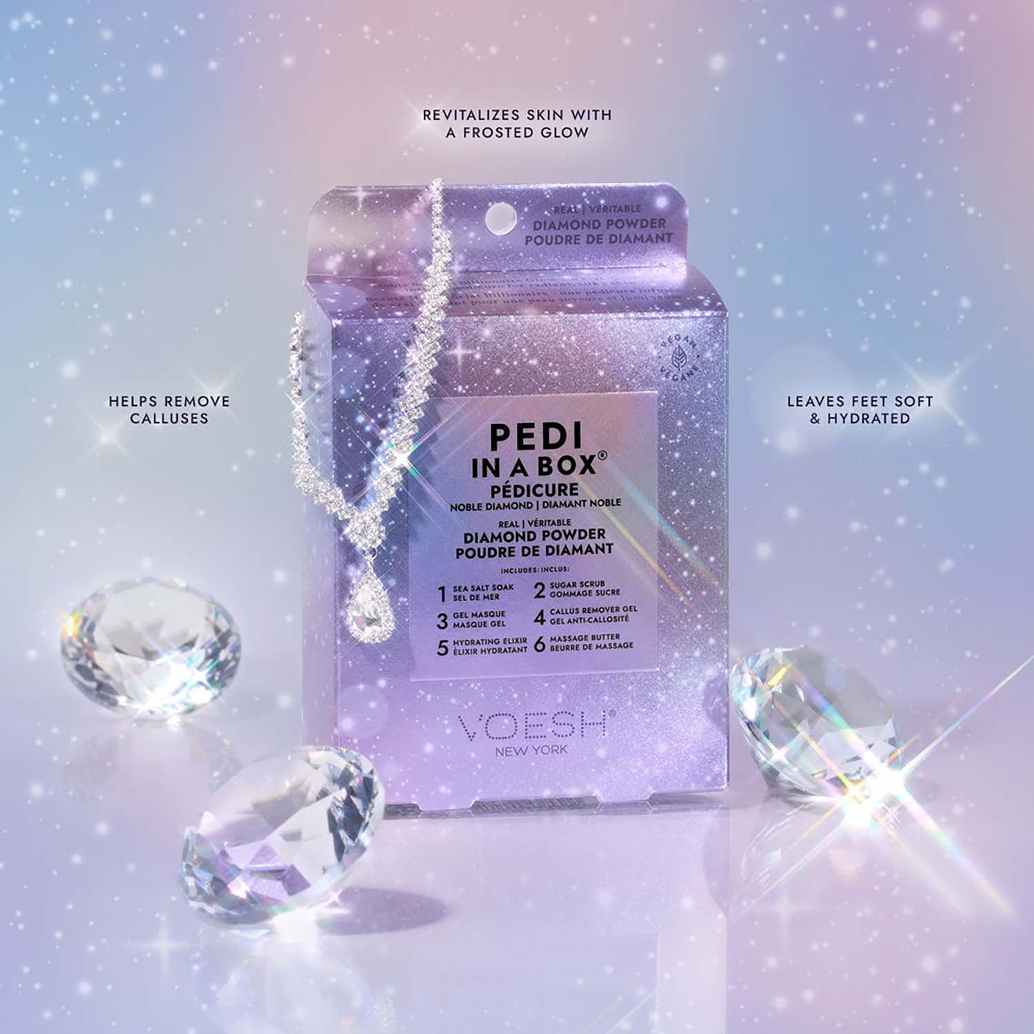 Voesh Pedi In A Box 6 Step - Noble Diamond VPC608DIA 25511