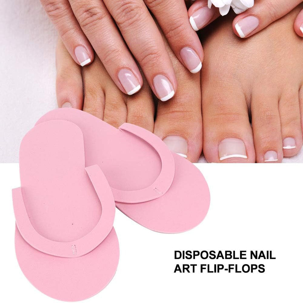 Silk B Disposable Foam Thong Slippers 12pairs - Mix 26027