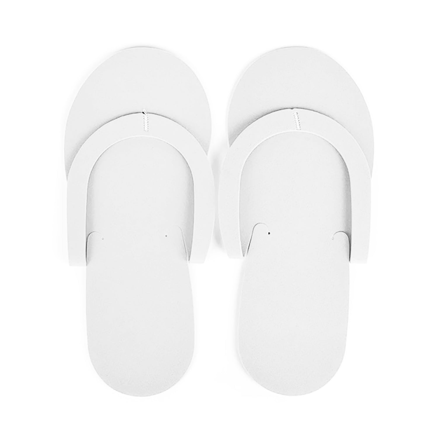 CarePro Disposable Foam Thong Slippers12pairs White 26429