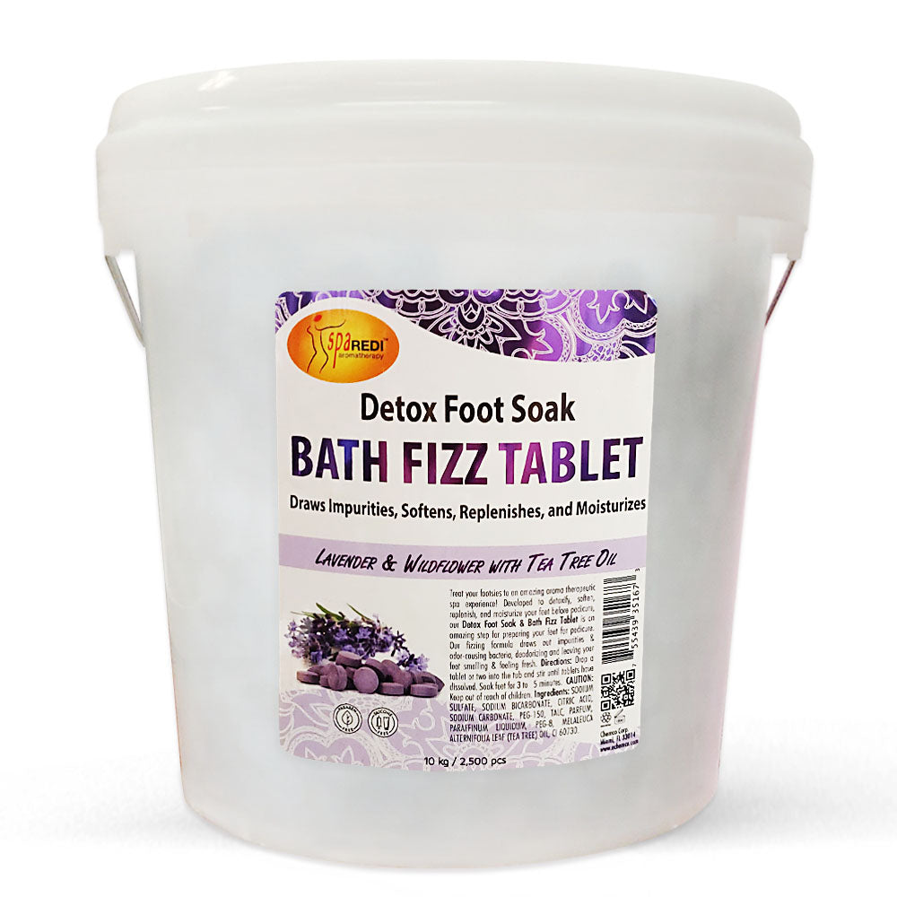 Spa Redi Bath Fizz Tablet Lavender 2500pcs C01S-35167