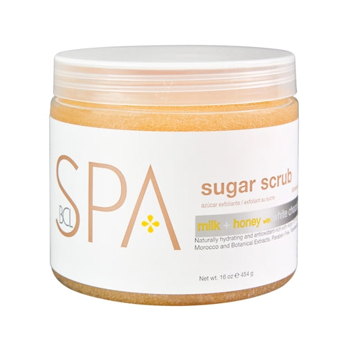 BCL SPA Sugar Scrub 16 oz - Milk+Honey 54102