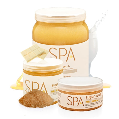 BCL SPA Sugar Scrub 16 oz - Milk+Honey 54102