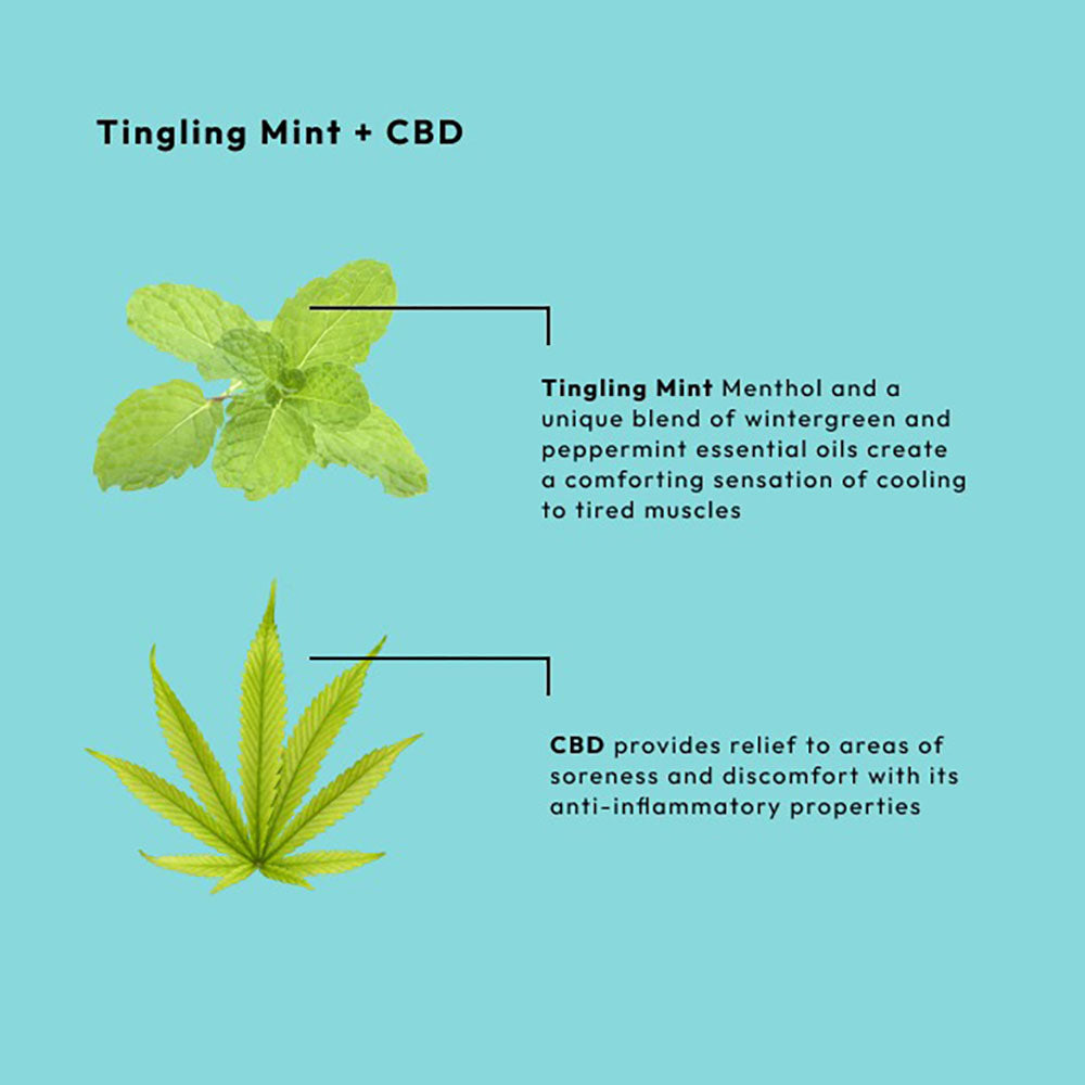 BCL SPA Moisture Mask 64 oz - Tingling Mint + CBD 56100