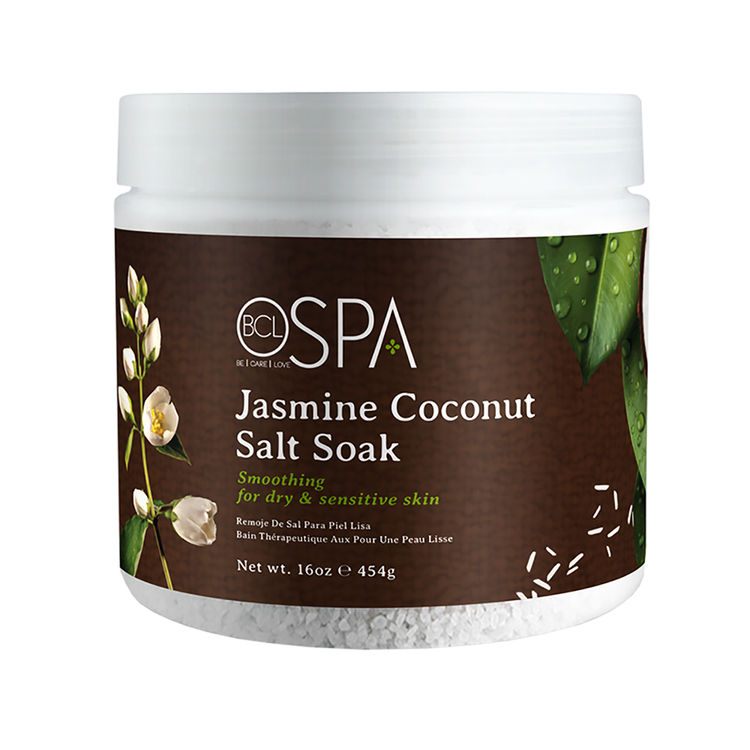 BCL SPA Salt Soak 16 oz - Jasmine Coconut 59116