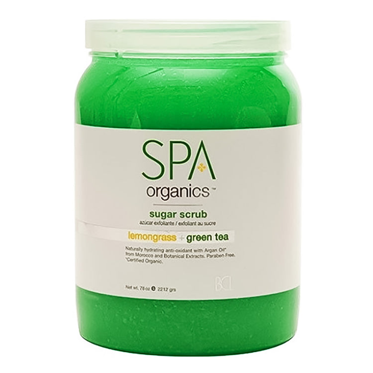 BCL SPA Sugar Scrub 64 oz - Lemongrass+Green Tea 50002