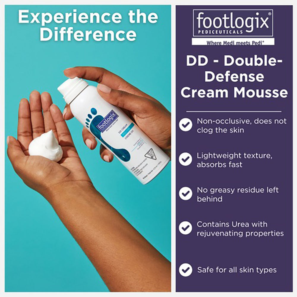 Footlogix #1 DD Cream Mousse 4.23 oz./119.9 g 06131