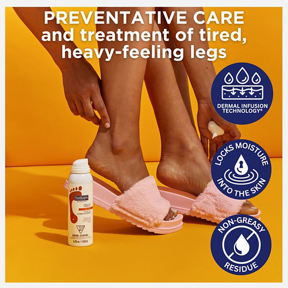 Footlogix Tired Legs Formula (8) Mousse 4.23 oz/125ml 27131