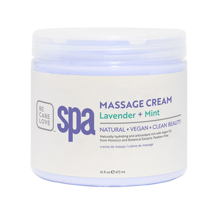BCL SPA Massage Cream 16 oz - Lavender+Mint 53106