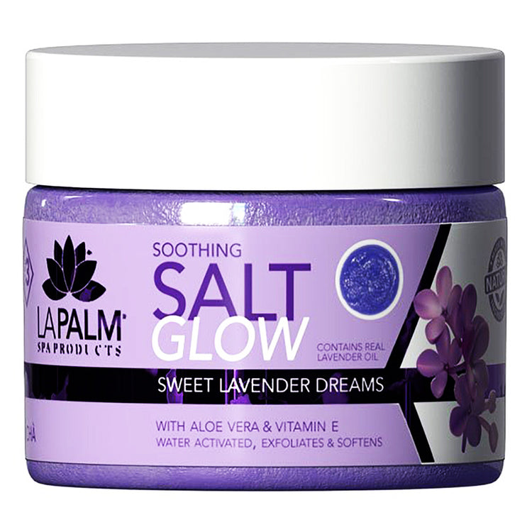 La Palm Salt Glow 12 oz - Sweet Lavender Dreams LP179