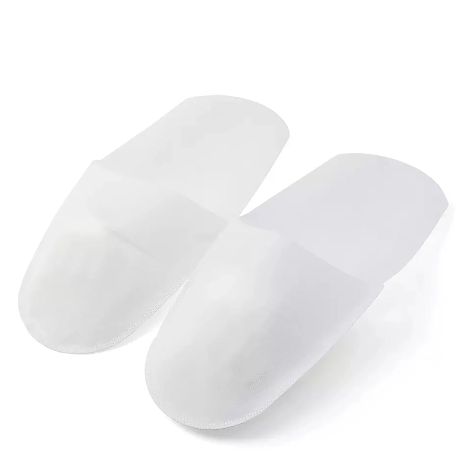 Luxurious Pedicure Slippers Paper - White 25 pairs DSS-1050