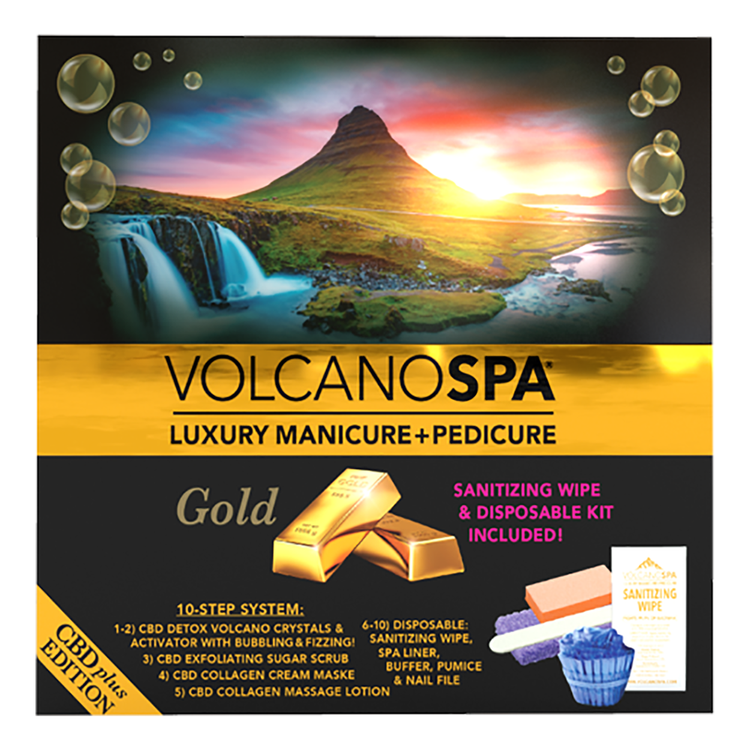 La Palm Volcano Spa 10 Step - Gold CBD VS106/03154