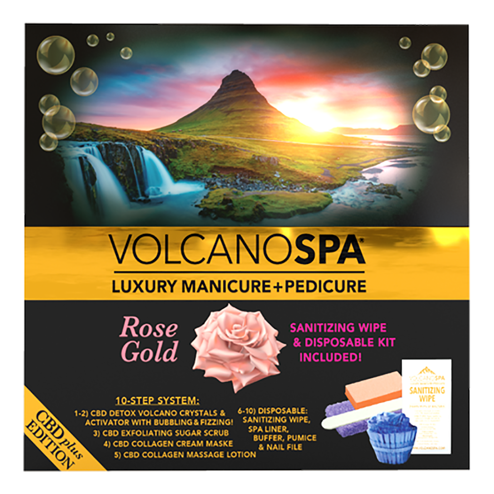La Palm Volcano Spa 10 Step - Rose Gold CBD VS107/03155