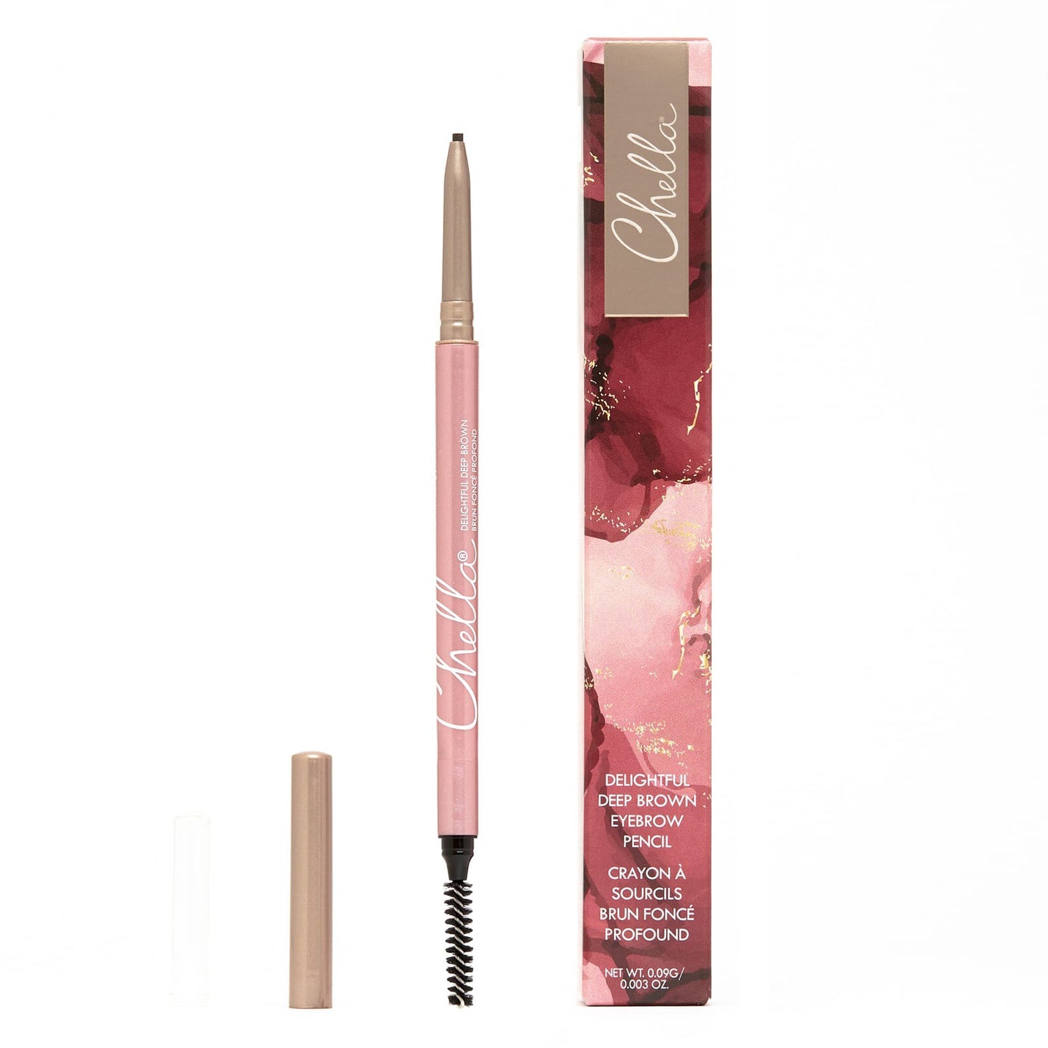 Chella Eyebrow Pencil Delightful Deep Brown 0.09g 530013