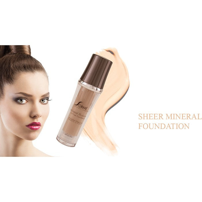 Sorme Mineral Illusion Oil-Free Foundation 0.8oz-Caramel 717