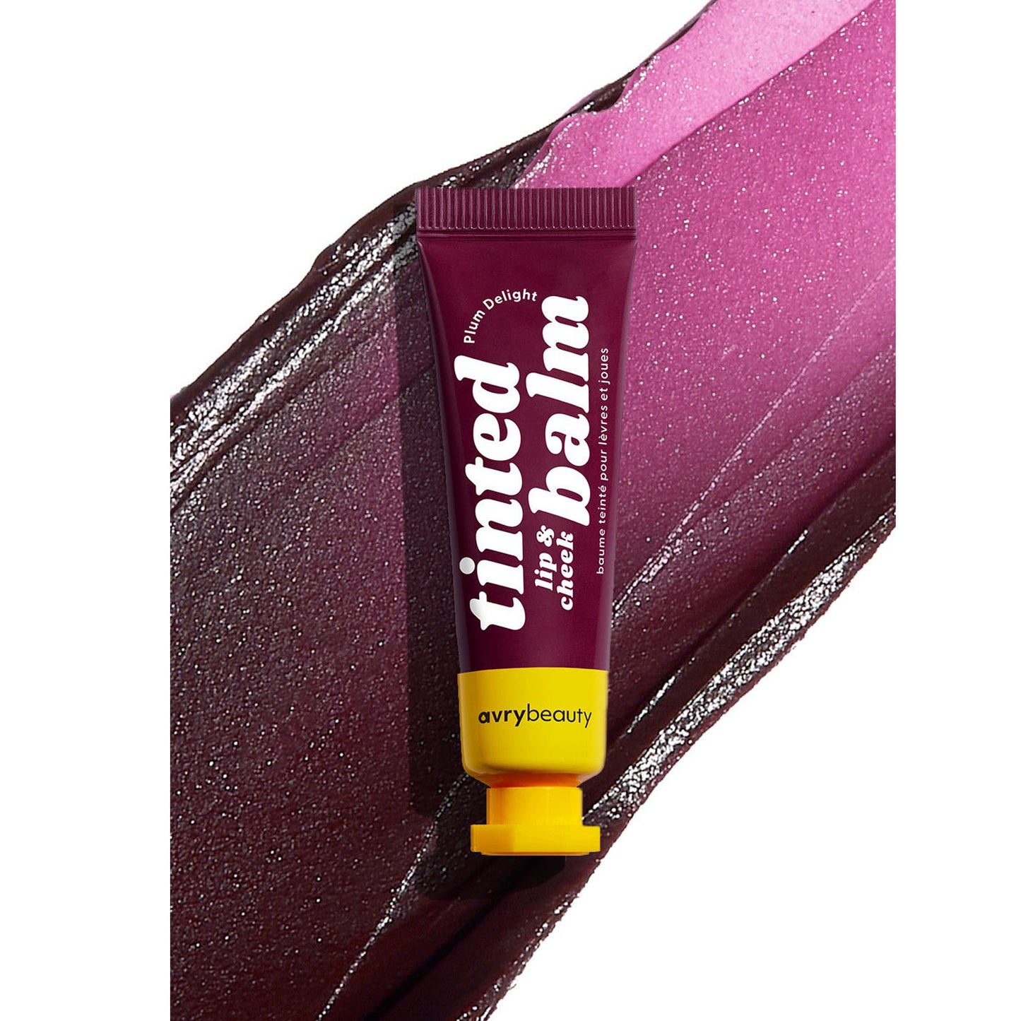 AvryBeauty Tinted Lip & Cheek Balm 10ml Plum Delight 07230