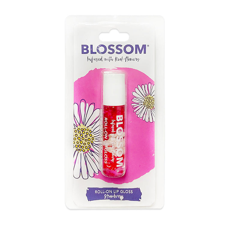 Blossom Roll-on Lip Gloss - Strawberry BL-LG1-C 10126