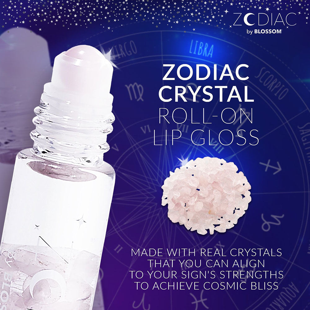 Blossom Zodiac Roll-on Lip Gloss Ornament Box - Libra 20042