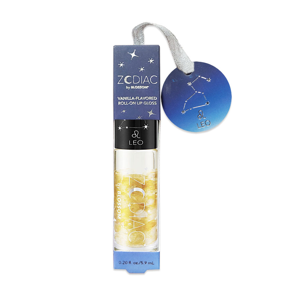 Blossom Zodiac Roll-on Lip Gloss Ornament Box - Leo 20045
