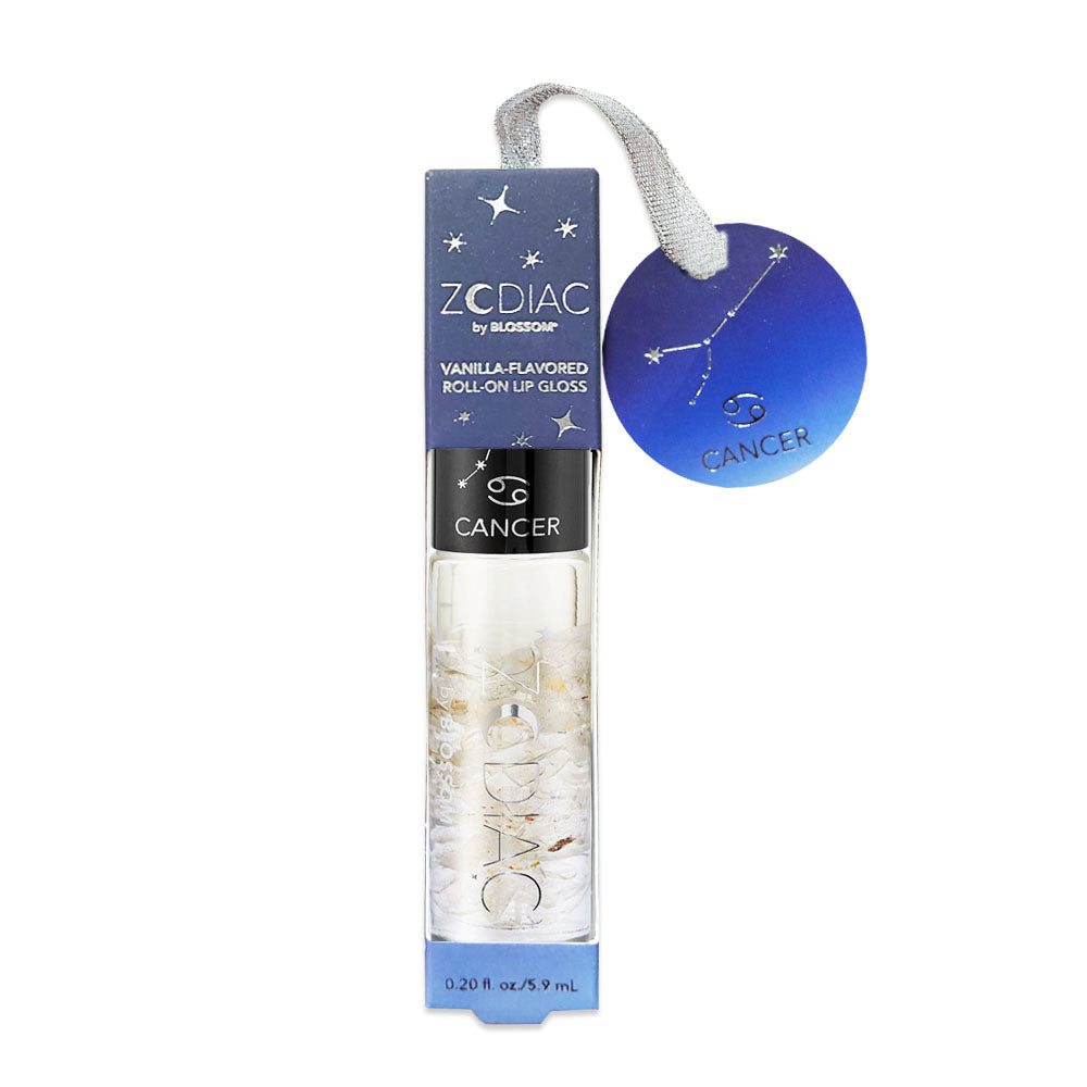 Blossom Zodiac Roll-on Lip Gloss Ornament Box - Cancer 20047