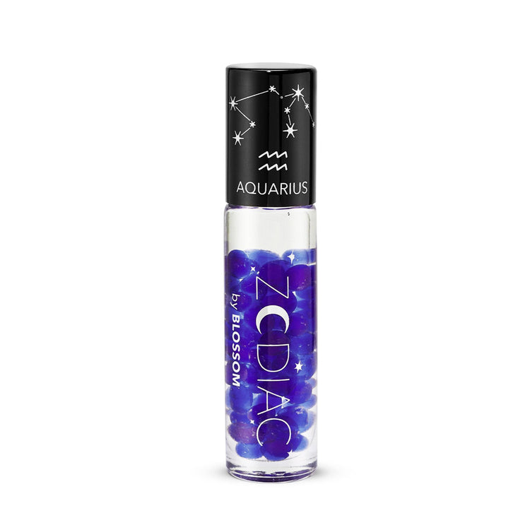 Blossom Zodiac Roll-on Lip Gloss Ornament Box - Aquarius