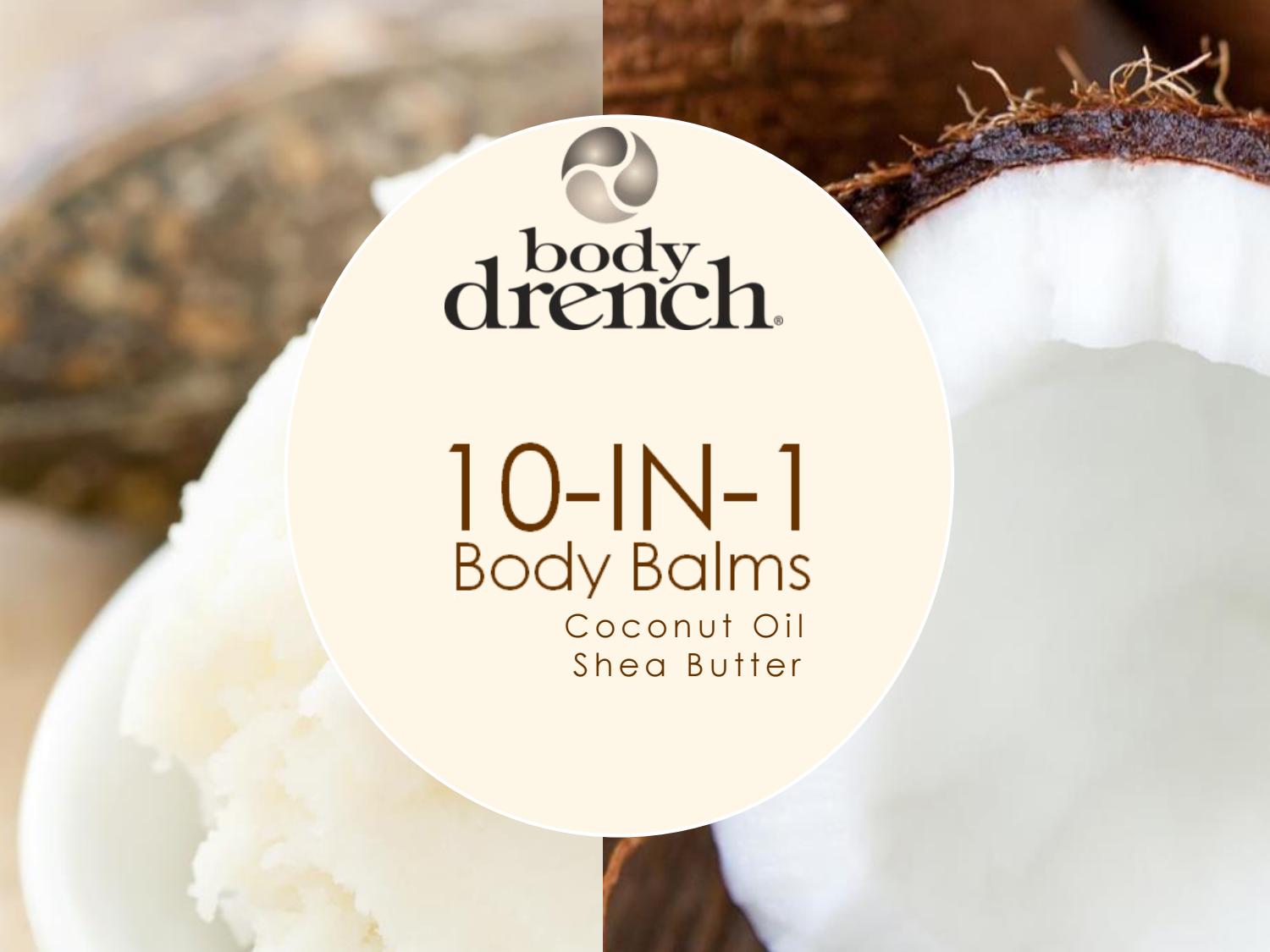 Body Drench Coconut Oil 10-in-1 Body Balm 20632