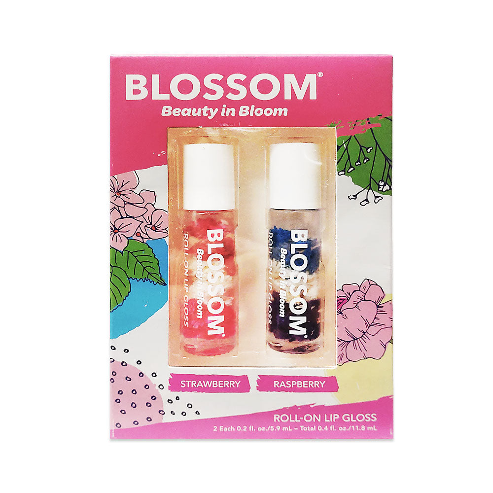 Blossom Roll-on Lip Gloss 2 Piece Gift Set BLGS25 50026
