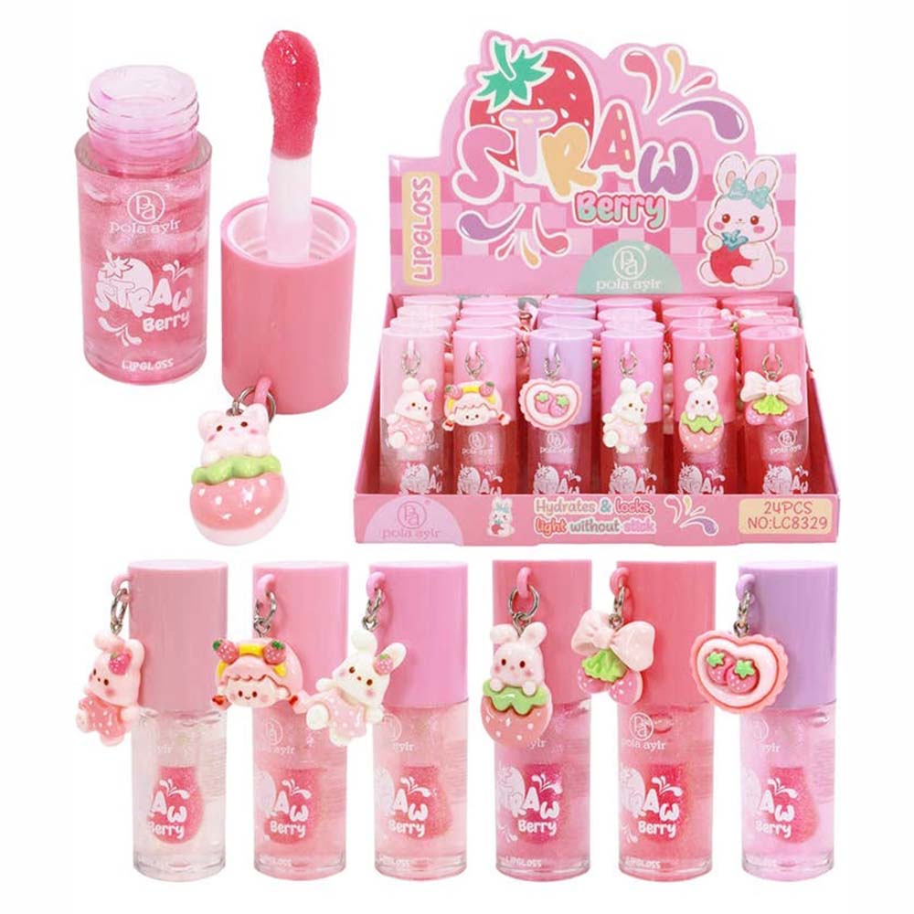 POLA AYLR Strawberry Charm Shimmery Lip Gloss LC8329 68329