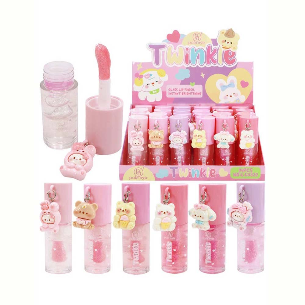 POLA AYLR Kawaii Animal Charm Shimmery Lip Gloss 68332